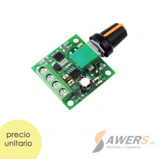 PWM Controlador de velocidad 1.8-15V 2A 30W
