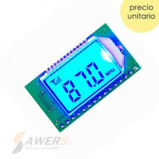 Receptor FM 87-107Mhz PLL LCD (programable)
