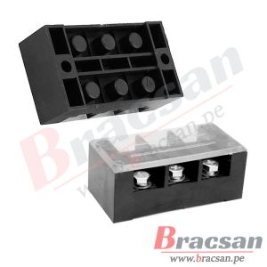 REGLETA BORNERA BAQUELITA 4 POLOS 600V 60A CNC TB-6004
