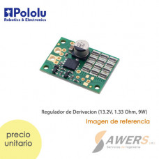 Regulador Shunt 13.2V 1.33 Ohm 9W