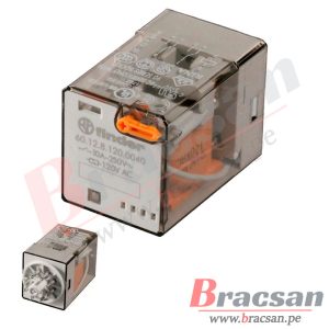 RELAY DE 120VAC 10A 250VAC DPDT 8 PINES FINDER 55.32.8.120.0040