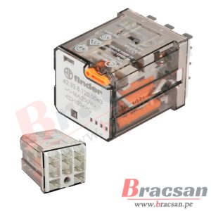 RELAY DE 120VAC 16A 250VAC 3PDT 11 PINES FINDER 62.33.8.120.0040