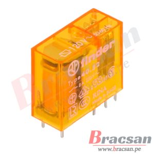 RELAY DE 120VAC 8A 250VAC DPDT 8 PINES FINDER 40.52.8.120.0000