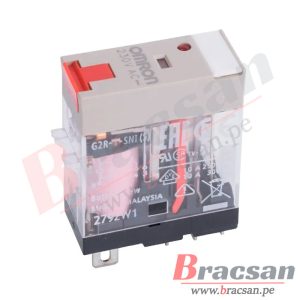 RELAY DE 230VAC 10A 250VAC SPDT 5 PINES CON LED OMRON G2R-1-SNI 230VAC (S)