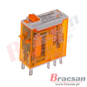 RELAY DE 230VAC 8A 250VAC DPDT 8 PINES CON LED FINDER 46.52.8.230.0054