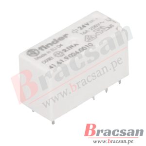 RELAY DE 24VAC 16A 250VAC SPDT 8 PINES FINDER 40.61.8.024.0000