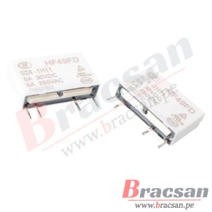 RELAY DE 4 PINES 24VDC 5A 250VAC SPST-NO HONGFA HF49FD/024-1H12
