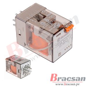 RELAY DE 48VAC 10A 250VAC DPDT 8 PINES FINDER 60.12.8.048.0040