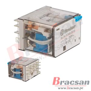 RELAY DE 48VDC 12A 250VAC 4PDT 14 PINES FINDER 56.34.9.048.0010