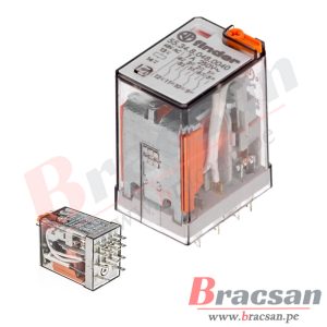 RELAY DE 48VDC 7A 250VAC 4PDT 14 PINES FINDER 55.34.9.048.0040