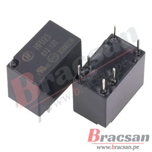 RELAY DE 6 PINES 12VDC 0.5A 125VAC SPDT HONGFA HFD23/012-1ZS