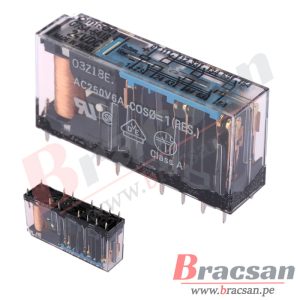 RELAY DE SEGURIDAD 24VDC 6A 250VAC 5PST-SPST 14 PINES OMRON G7SA-5A1B 24VDC