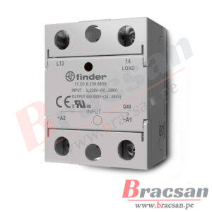 RELAY ESTADO SOLIDO SSR AC-AC 60A 90-280VAC/24-660VAC FINDER 77.D1.8.230.8650