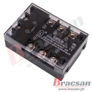 RELAY ESTADO SOLIDO TRIFASICO DC-AC 40A 4-32VDC/40-480VAC GOLD SA3-4040D
