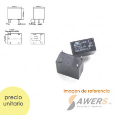 Relay SRSB-05VDC 4P 250V-5A