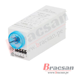 RELAY TEMPORIZADOR ANALOGO MULTIFUNCION 240VAC 4PDT 14 PINES 0.05s…100h FINDER 85.04.8.240.0000