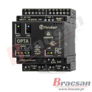 RELÉ PROGRAMABLE PLC OPTA ADVANCED CODESYS 12V…24VDC FINDER 8A.04.9.024.832C