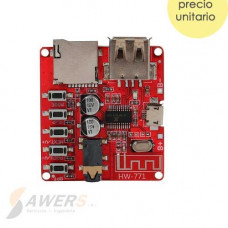 Reproductor MP3 Bluetooth 4.1-USB y microSD
