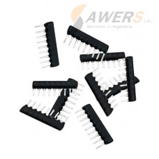 Resistores array SIP10 tipo peineta