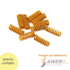 Resorte 25x10mm para Impresora 3D