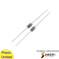 RL207 Diodo Rectificador 2A 1000V DO-15
