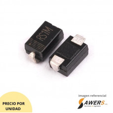 RS1M FR107 Diodo SMA de recuperacion rapida(5pcs)