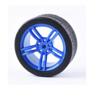 RUEDA BLUE/BLACK 65x27mm