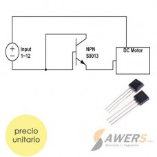 S9013 Transistor NPN 40V 250Mhz 200hFE