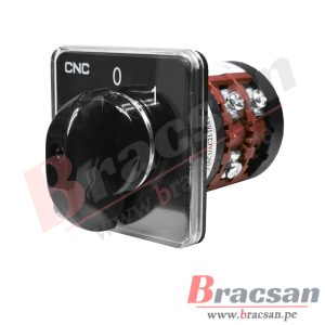 SELECTOR DE 2 PASOS (M-O-A) 16A 1 POLO 48X48MM EP-16A CNC