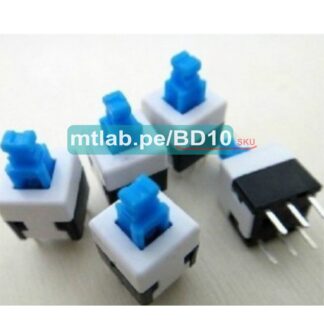 Self Locking Switch / interruptor autobloqueante, 6 pines DIP