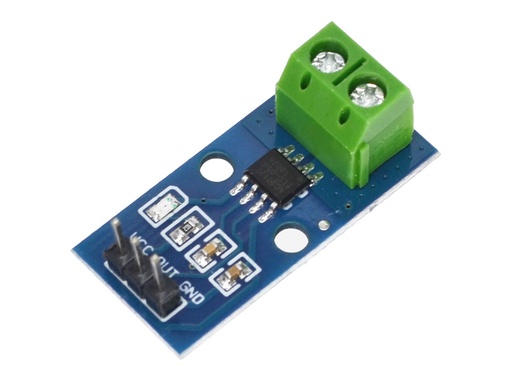 Sensor de corriente 20Amp efecto Hall en PCB (ACS712-20)