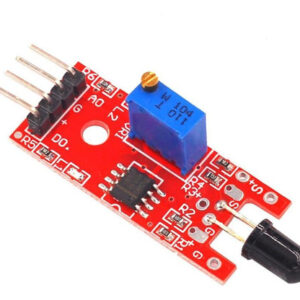 SENSOR DE FLAMA 4 PINES PLACA ROJA