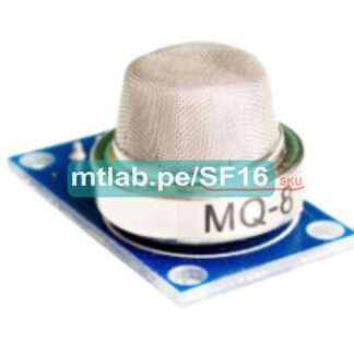 Sensor de Gas Hidrógeno MQ8 / MQ-8,  adecuado para detectar concentraciones de hidrógeno en el aire.