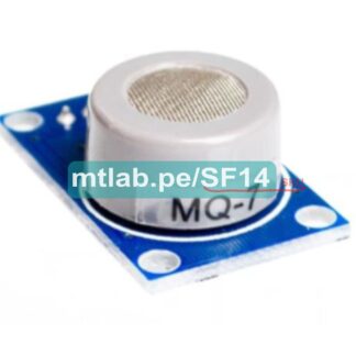 Sensor de Gas MQ7 / MQ-7,  alta sensibilidad al monóxido de carbono (CO)