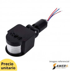 Sensor de Movimiento PIR 180° 12V con salida Relay