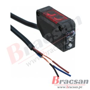 SENSOR FOTOELECTRICO DIFUSO ALCANCE 5-100MM PNP OMRON E3Z-D81 2M