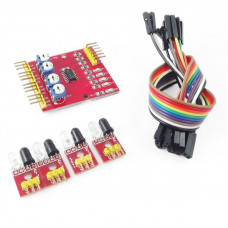 Sensor IR 4CH Seguidor de Linea de 4 Canales