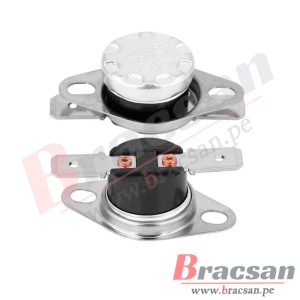 SENSOR TERMOSTATO PROTECTOR TERMICO NC NORMALMENTE CERRADO 50°C, 65°C, 75°C, 85°C, 95°C, 105°C, 150°C KSD301