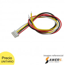 Set conector L6.2 de 2 vías para cable pitch 2.54mm