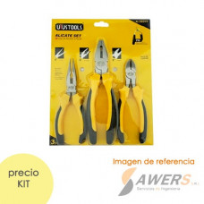 Set de Alicates de uso general 3 Piezas