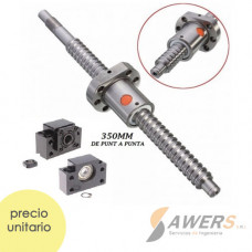 SFU1605 kit tornillo de bolas con BK12/BF12 (35cm)