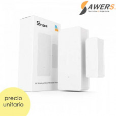 Sonoff DW2-RF Sensor Puertas/Ventanas RF-433Mhz 50Mts