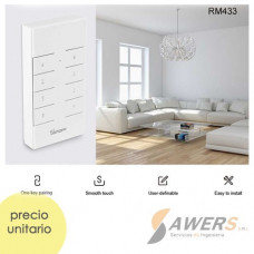 Sonoff RM433R2 Mando a distancia 8CH (con bateria)