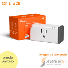 Sonoff S31 Lite Zb Socket Inteligente Zigbee 120Vac