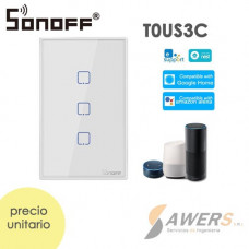 Sonoff Touch T0US3C-TX  (Interruptor de Luz Tactil WiFi)