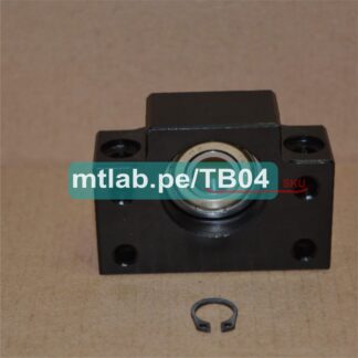 Soporte BF10 para tornillo de bolas, diámetro 8mm, lado flotante. Incluye anillo de retención