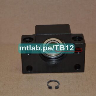 Soporte BF15 para tornillo de bolas, diámetro 15mm, lado flotante. Incluye anillo de retención