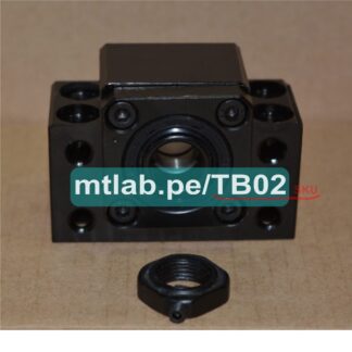 Soporte BK10 para tornillo de bolas, diámetro 10mm, lado fijo. Incluye contratuerca.