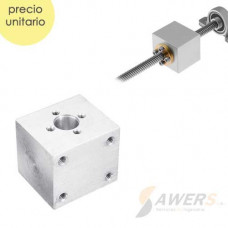 Soporte Bracket T8 Trapezoidal Aluminio