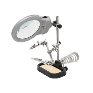 SOPORTE DE CAUTIN CON LUPA Y LED